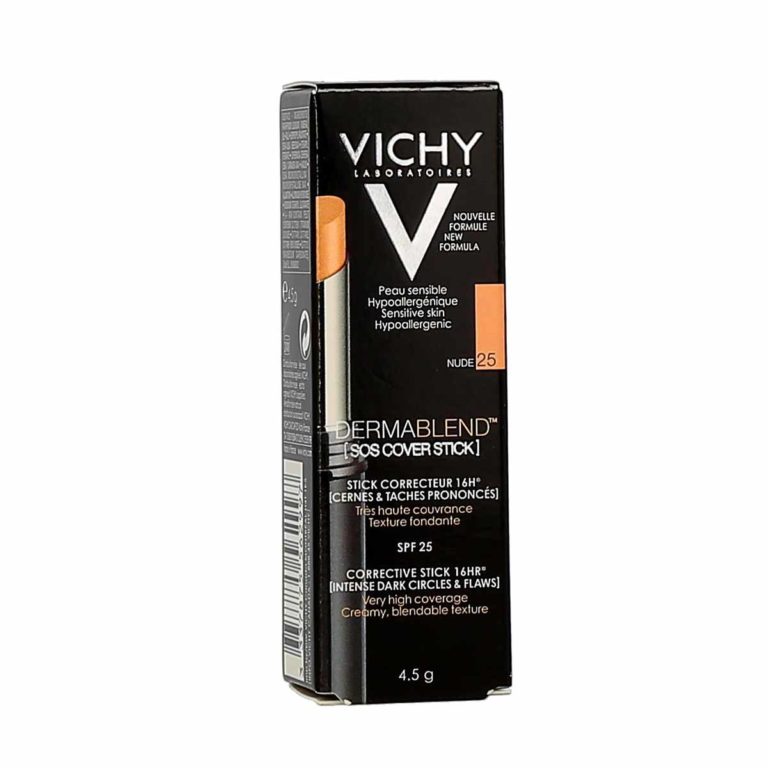 Vichy Dermablend SOS Cover Stick 16H Teinte 25 Nude Stick De 4