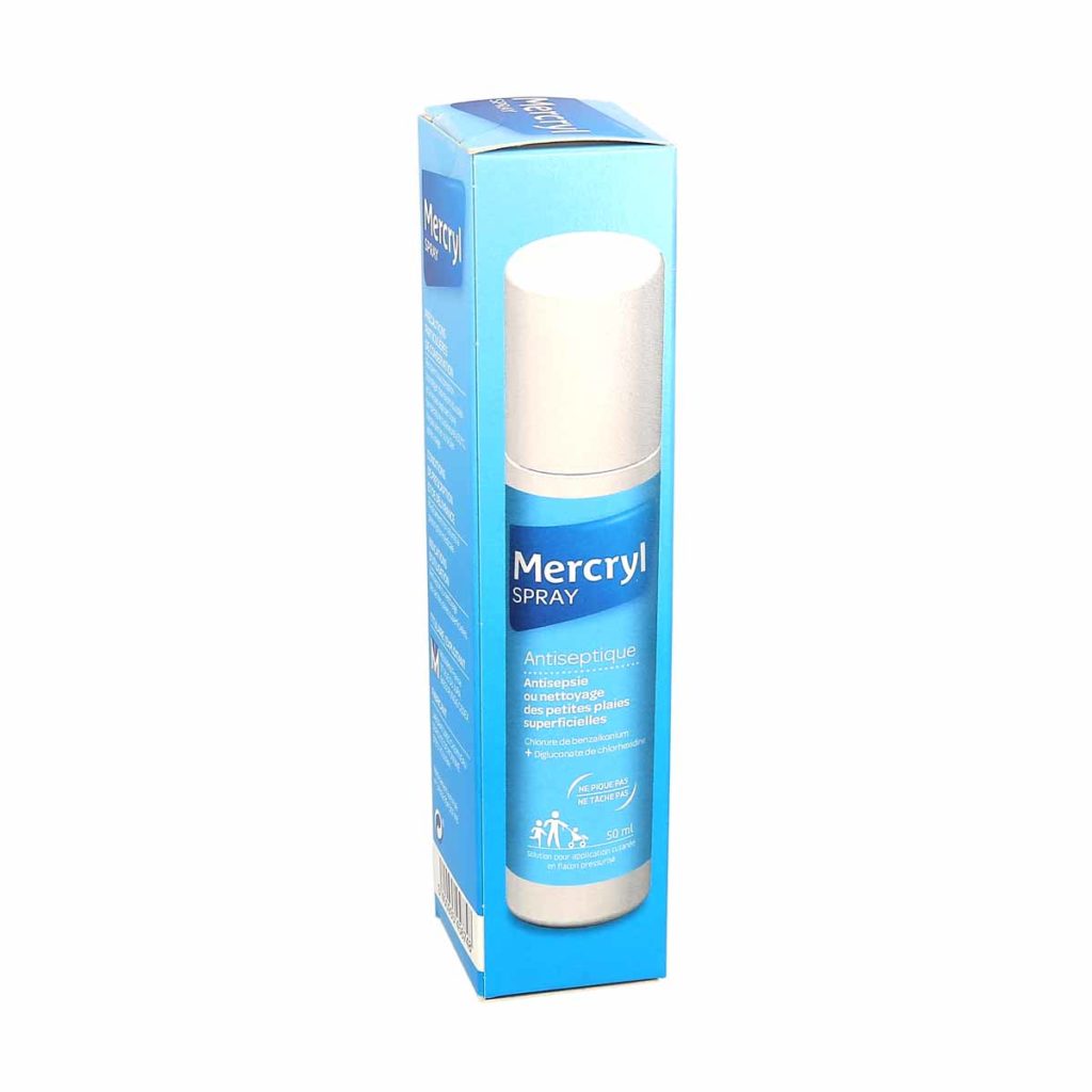 Mercryl Spray Antiseptique Flacon De Ml La Pharmacie De Pierre