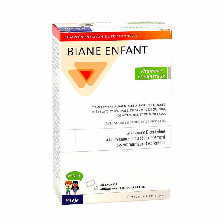 Pileje Biane Enfant Vitamines et Minéraux