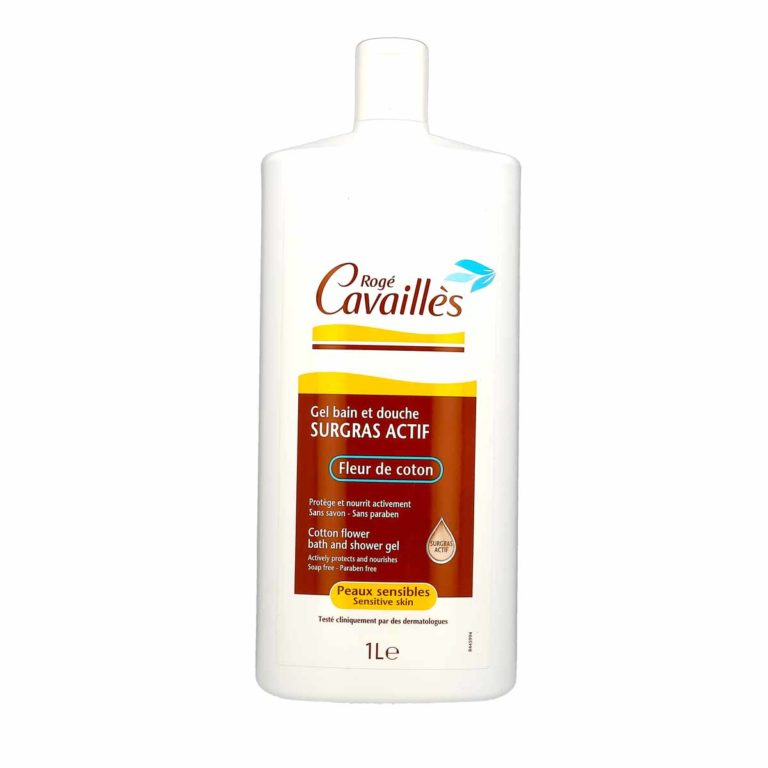 Rogé Cavaillès Gel Surgras Bain et Douche Fleur de Coton