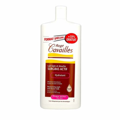 Rogé Cavaillès Lait Bain et Douche Hydratant Peaux Sèches