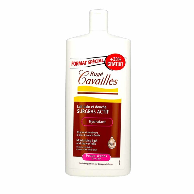 Rogé Cavaillès Lait Bain et Douche Hydratant Peaux Sèches