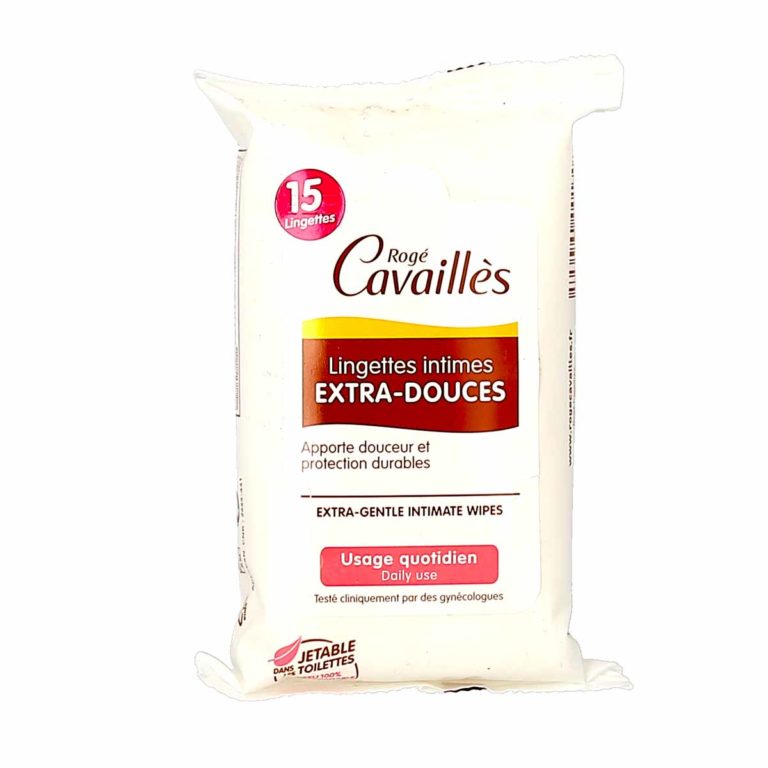 Rogé Cavaillès Lingettes Intimes Extra Douces