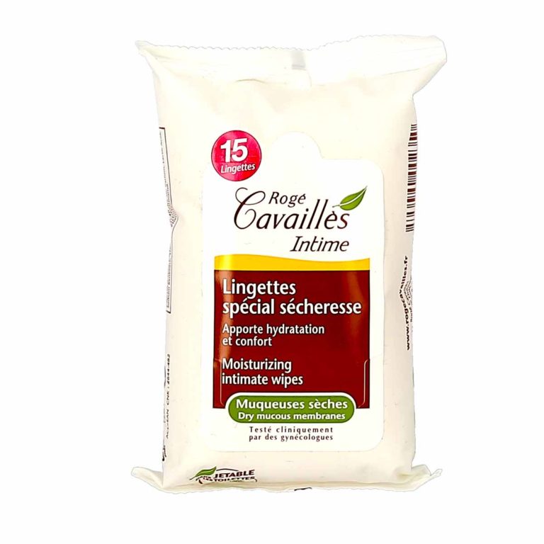 Rogé Cavaillès Lingettes Intimes Spécial Sècheresse