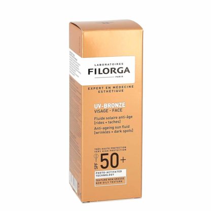 Filorga UV-Bronz Face SPF50+ Fluide Solaire Anti-âge