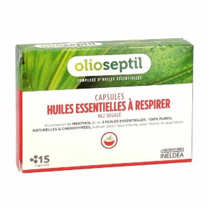 Olioseptil Capsules Huiles Essentielles à Respirer