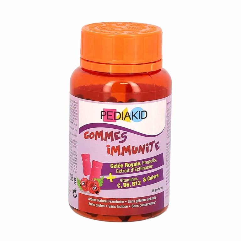 Pediakid Gommes Immunité Framboise