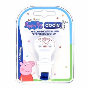 Dodie Attache-Sucette Ruban Peppa Pig