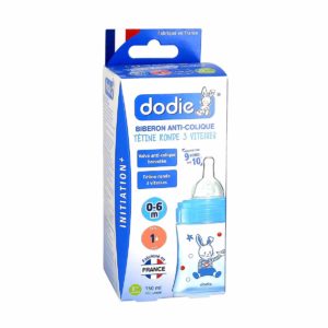 Dodie Biberon Initiation+ 150ml Tétine Débit 1