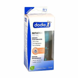 Dodie Biberon Initiation+ 150ml Tétine Débit 1