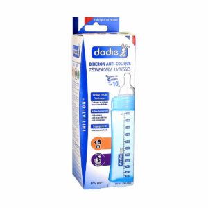 Dodie Biberon Initiation+ 330ml Tétine Débit 3