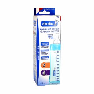 Dodie Biberon Initiation+ 330ml Tétine Débit 3