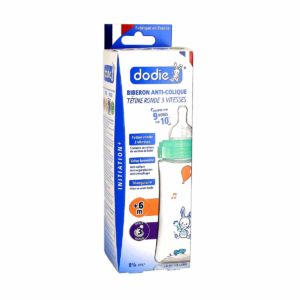 Dodie Biberon Initiation+ 330ml Tétine Débit 3