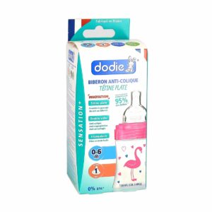 Dodie Biberon Sensation+ 150ml Tétine Débit 1