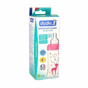 Dodie Biberon Sensation+ 270ml Tétine Débit 2