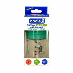 Dodie Biberon Verre Initiation+ 150ml Tétine Débit 1