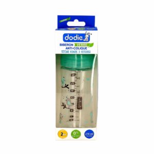 Dodie Biberon Verre Initiation+ 270ml Tétine Débit 2