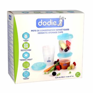 Dodie Pots de Conservation Hermétiques 6x200ml