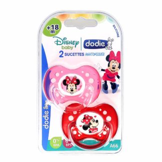 Dodie Sucette Anatomique Silicone +18 mois Minnie A66