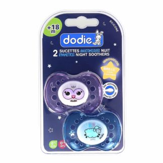 Dodie Sucette Anatomique Silicone Nuit +18 mois A2