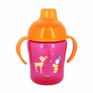 Dodie Tasse d'Apprentissage 300ml 12 mois et + Rose