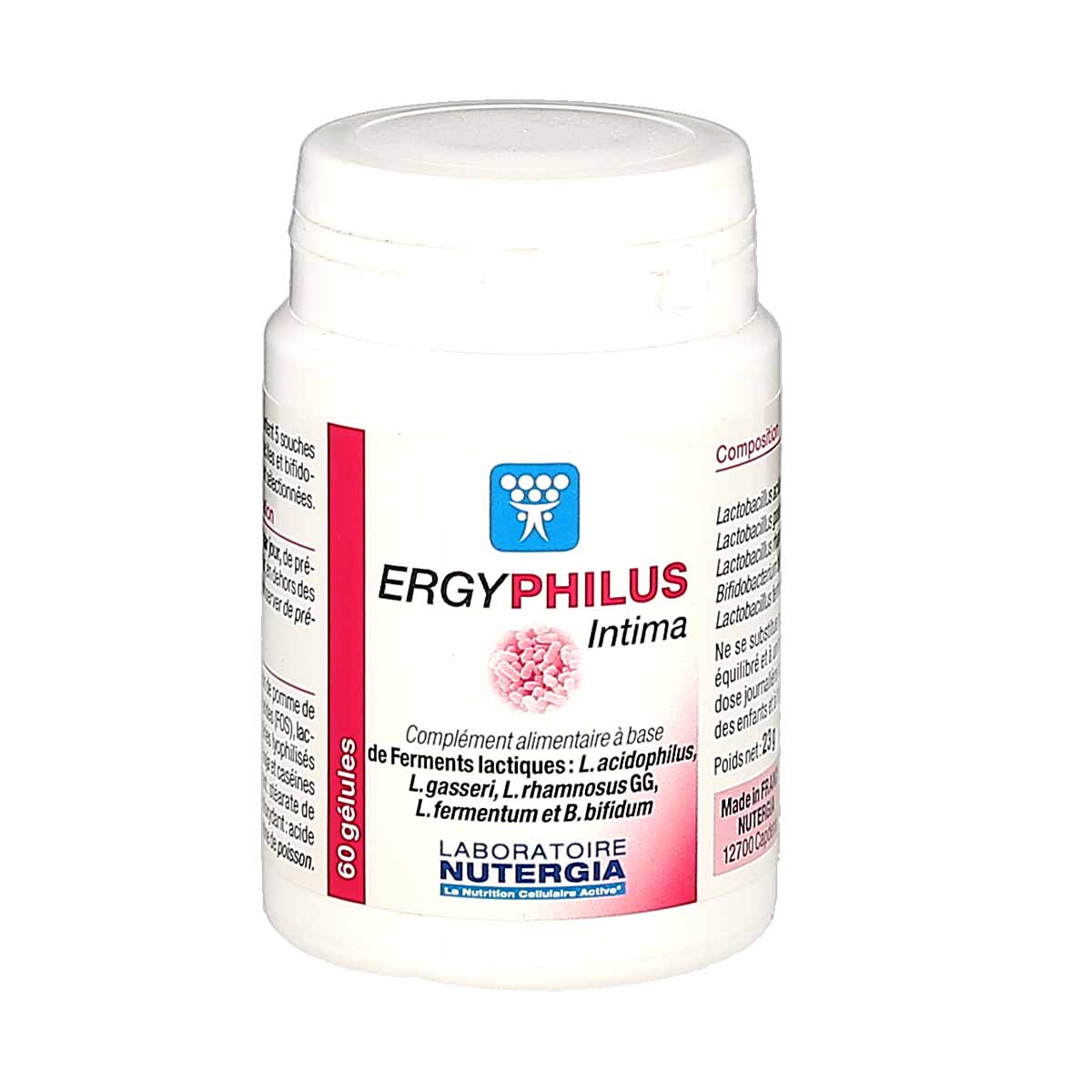 Ergyphilus Intima boite de 60 gélules - La Pharmacie de Pierre
