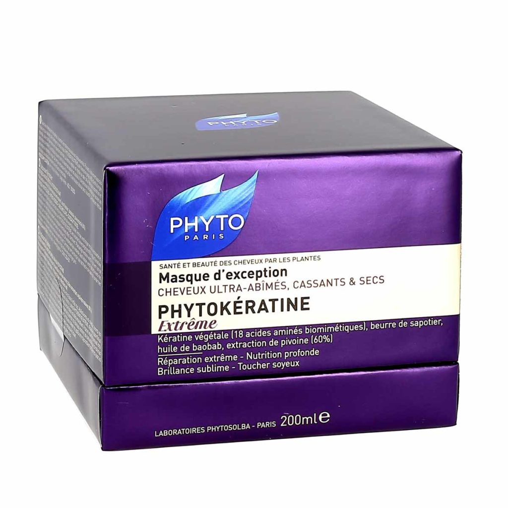 Phytokératine Extrême Masque d'Exception, cheveux ultra-abîmés cassants
