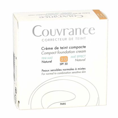 Avène Couvrance Crème de Teint Compacte Fini Mat Naturel