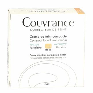 Avène Couvrance Crème de Teint Compacte Fini Mat Porcelaine