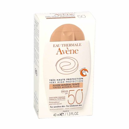 Avène Solaire Fluide Minéral Teinté SPF 50+