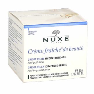 Nuxe Crème Fraîche de Beauté Crème Riche Hydratante Peaux Sèches