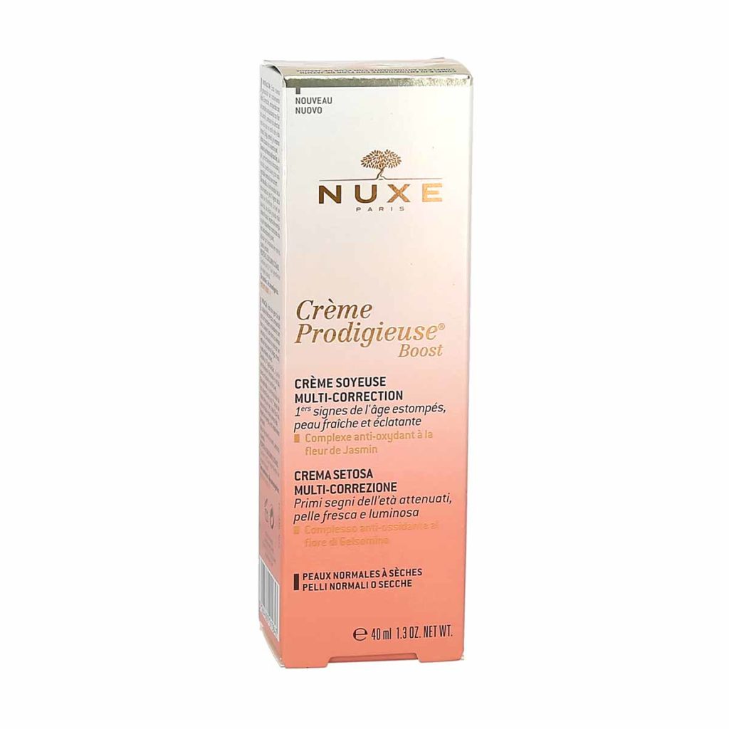 Nuxe Crème Prodigieuse Boost Crème Soyeuse MultiCorrection, Peaux