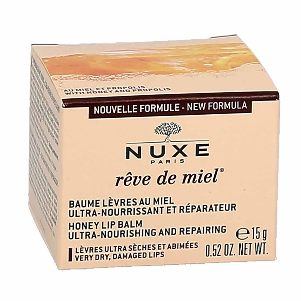 Nuxe Rêve De Miel Baume Lèvre Ultra-Nourrissant, Pot De 15g - La ...