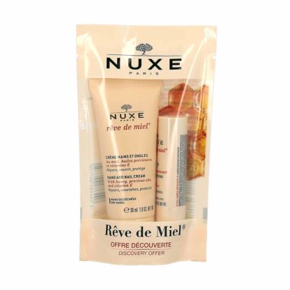 Nuxe Rêve de Miel Duo Gourmand Crème Main + Stick Lèvres