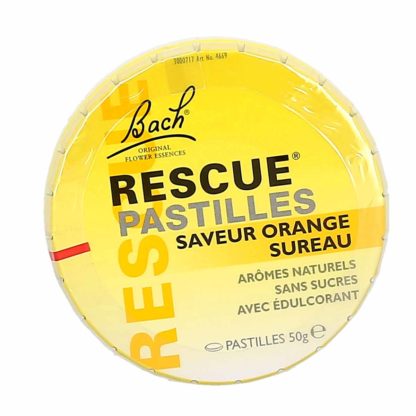 Bach Rescue Pastilles Saveur Orange/Sureau