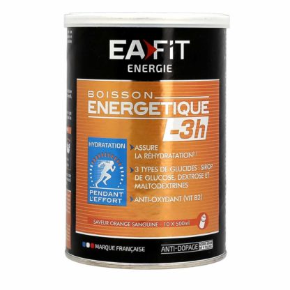 EAFIT Boisson Energétique -3H Orange Sanguine
