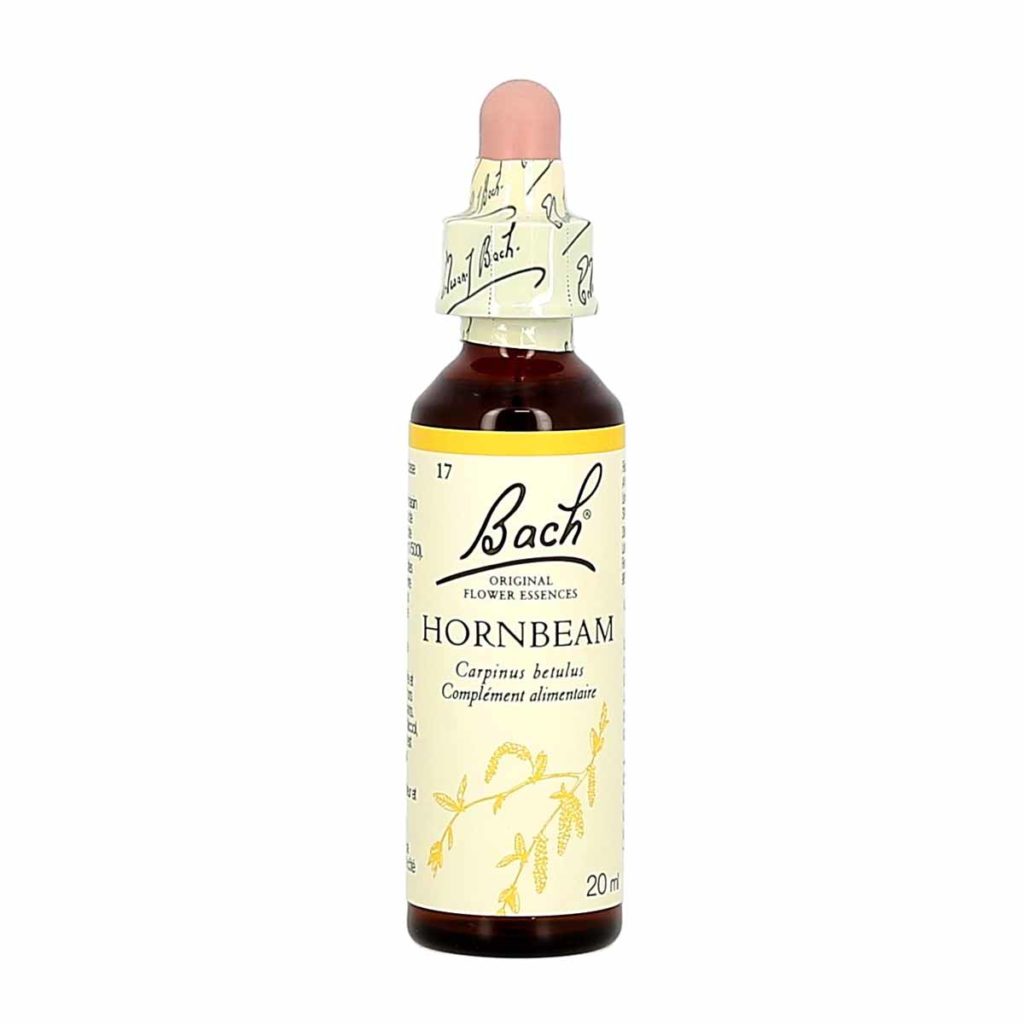 Fleurs de Bach Hornbeam/Charme, 1 flacon de 20ml La Pharmacie de Pierre Fleurs de Bach Hornbeam/Charme, 1 flacon de 20ml La Pharmacie de Pierre