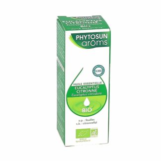 Phytosun Arôms Eucalyptus Citronné Huile Essentielle Bio