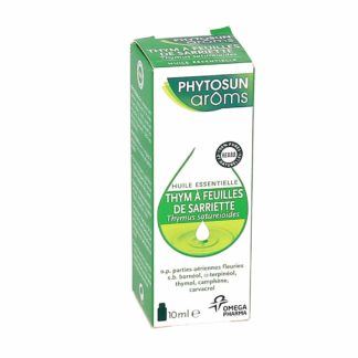 Phytosun Arôms Thym à Feuilles de Sarriette Huile Essentielle