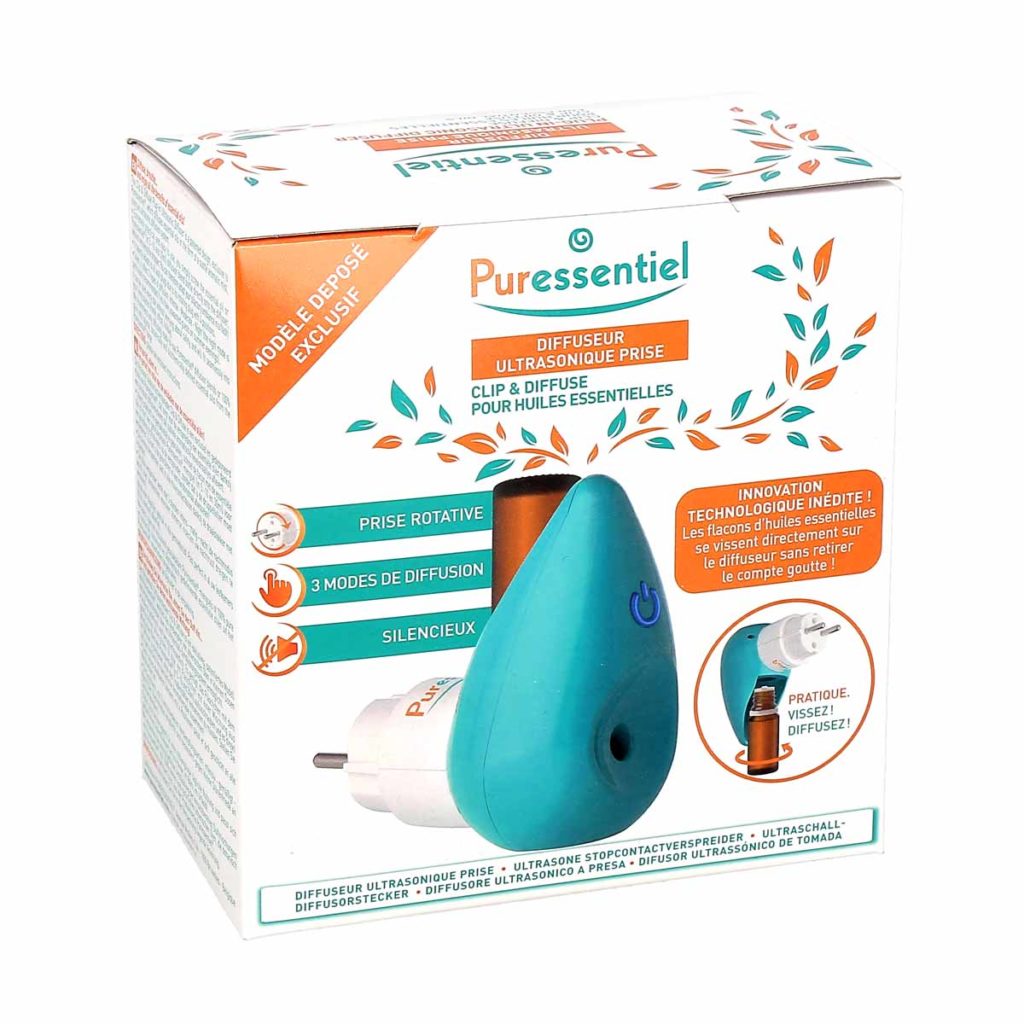 Puressentiel Diffuseur Ultrasonique Prise Clip & Diffuse Pour Huiles ...