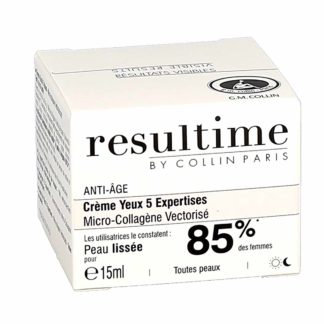 Resultime Crème Yeux 5 Expertises Micro-Collagène Vectorisé