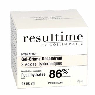Resultime Gel -Crème Désaltérant 3 Acides Hyaluroniques
