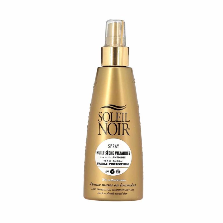 Soleil Noir Huile Sèche Vitaminée SPF 6