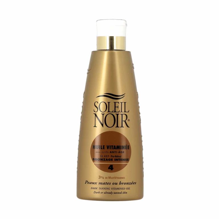 Soleil Noir Huile Vitaminée Bronzage Intense SPF 4