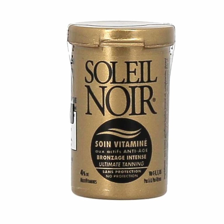 Soleil Noir Soin Vitaminé Bronzage Intense Sans Protection