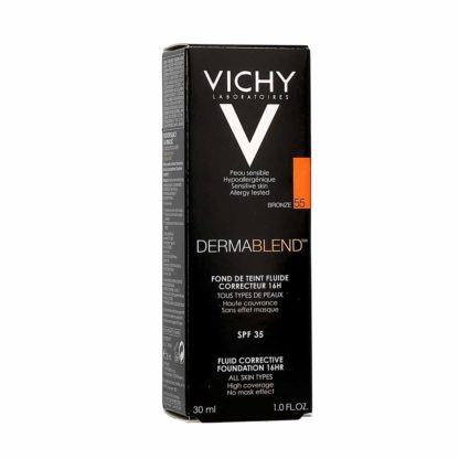 Vichy Dermablend Fond de Teint Fluide Correcteur 16H Teinte : 55 : Bronze