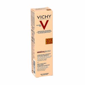 Vichy Minéralblend Fond de Teint Hydratant Teint Frais Tenue 16H Teinte : 12 Sienna