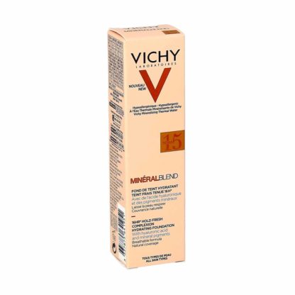 Vichy Minéralblend Fond de Teint Hydratant Teint Frais Tenue 16H Teinte : 15 Terra