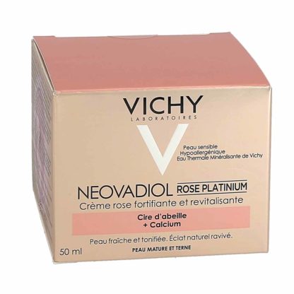 Vichy Neovadiol Rose Platinium Crème Rose Fortifiante et Revitalisante Peau Mature et Terne