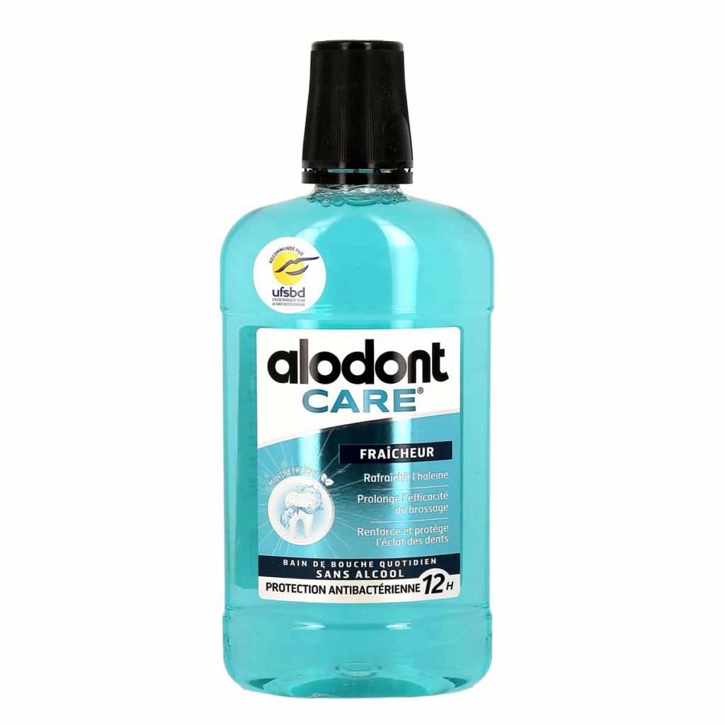 Alodont Care Fraîcheur Bain de Bouche Quotidien Sans Alcool, flacon de 500ml La Pharmacie de